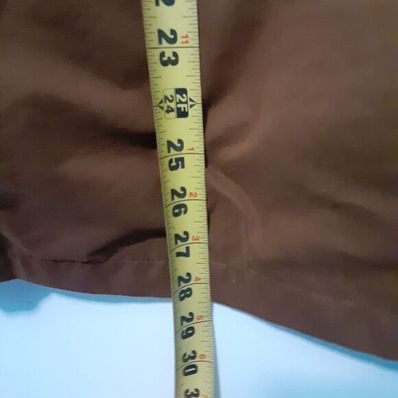 Vintage Nautica Jacket Mens Size XL Extra Large Brown Embroidered Full Zip - Picture 11 of 11